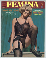 Femina V1#1 Elmer Batters 1969 Women's Stockings Nylons Garters Legs 64pg Parliament Magazine M24347