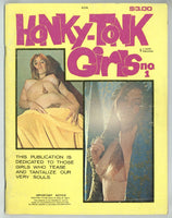 Honky-Tonk Girls V1#1 Artistic Psychedelic Porn 1970 Hippie Beatnik Women 68pg Golden State News / Classic Publishing Magazine M24353