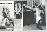 Nympheros V1#1 Beatnik Female Porn Magazine 1969 Elmer Batters 64pgs Stockings Nylons Heels Legs Bouffant Hair Lesbian Women Phenix Publishing GSN Golden State News M24354