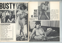 Busty MagazineV3#1 Provocative Bouffant Haired Girls 1965 Sari Publishing 72pgs Solo Women Big Tits M24357