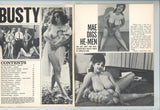 Busty MagazineV3#1 Provocative Bouffant Haired Girls 1965 Sari Publishing 72pgs Solo Women Big Tits M24357