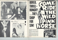 Fiery Films V3#1 Sexploitation Cinema Films 1969 Golden State News 80pgs Classic Publications Magazine M24361