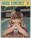 Nude Contact V1#1 Body Painting 1969 Swinger Hippie Couples 60pgs Vintage Beatnik Erotica Magazine M24371