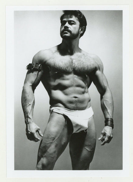 Mike Pereyra 1989 Colt Studio Ripped Bulging Muscles Beefcake 5x7 Jim French Gay Nude Photo J10812