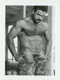 Mike Pereyra 1989 Colt Studio Sexy Playful Stare Teddy Bear Buff Beefcake 5x7 Jim French Gay Nude Photo J10815