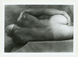 Al Powers 1989 Colt Studios Rear View Lounging Beefcake Hunk 5x7 Jim French Gay Nude Photo J10826