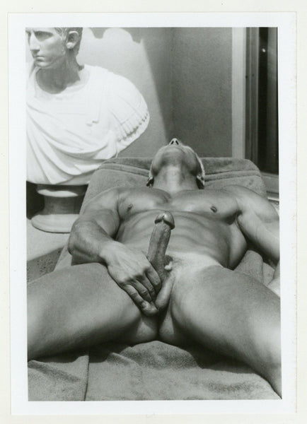Al Powers 1989 Colt Studios Sunbathing Well Endowed Beefcake Hunk 5x7 Jim French Gay Nude Photo J10827