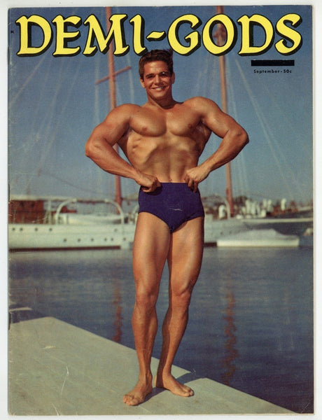 Demi-Gods V1#4 David Zurborg Dick DuBoise 1966 Bruce Of LA Vintage Gay WPG 24562