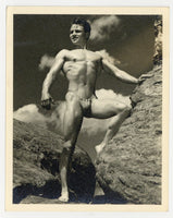 Pat Burnham 1950 Gorgeous Beefcake Western Photography Guild 5x4 Don Whitman Gay Physique Photo Q8597