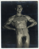 Zaro Rossi 1953 Muscular Beefcake Dave Martin 8x10 Physique Nude Gay Photo J10903