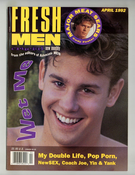 Freshmen 1992 Leo Masters, Rick Sanders, Alex Carrington 84pg Gay Pinup Magazine M24375
