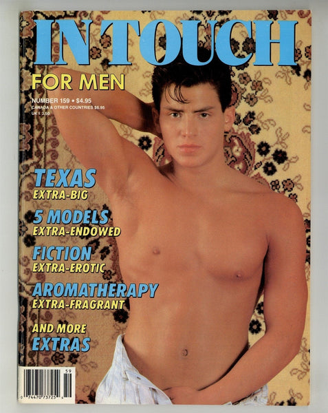 In Touch 1990 Phil Simmons Mac Reynolds 100 pgs Rick Wynn Gay Magazine M24376