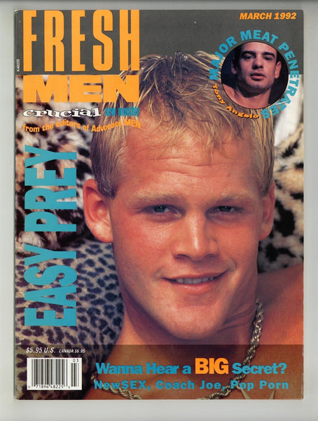 Freshmen 1992 Brandon Hunter, Zach Daniels, Tommy Corvette 84pg Christopher Boyd Gay Magazine M24377