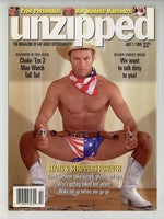 Unzipped 1998 Derek Cameron, Dave Russell 50pg Cowboy Gay Pinups Magazine M24391