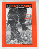 Dungeon Master #43 BDSM 1991 Leathermen Vintage 30pg Gay Leather Magazine M24415
