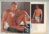 Playgirl 1991 Don Masters, Peter Romero 100pgs Gay Pinup Magazine M24436