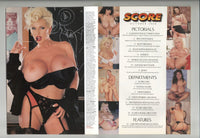 Score 1989 Sarenna Lee, Letha Weapons, Windy Leigh, Becky Johnson 100pg Big Boobs Magazine M24506