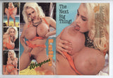 Stacked 1992 Suzi Boobies, Leeane Loveace, Pandora Peaks, Chessie Moore, Letha Weapons, Traci Topps 100pg Big Boobs Magazine M24527