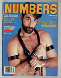 Numbers 1984 Richard Locke Leathermen Hairy Chest 98pgs Gay BDSM Magazine M24559