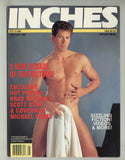 Inches 1990 Michael Parks Scott Ryan Smooth Hung 100pgs Gay Magazine M24616