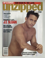 Unzipped 1999 JT Sloan, David Pierre 50pgs Dean Maxwell Gay Magazine M24622