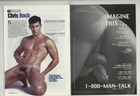 Unzipped 1999 JT Sloan, David Pierre 50pgs Dean Maxwell Gay Magazine M24622