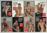 Unzipped 1999 Cole Tucker Austin Black 50pgs Tanner Hayes Gay Magazine M24630