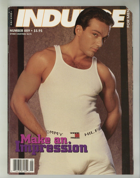 Indulge 1996 Johnny Hanson, Chris Storm, Danny Houston 84pgs Gay Pinup Magazine M24661