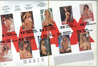 Max Big Boobs Magazine, March 1990 All D-Cup Models 100pg Busty Women Voluptuous Girls M24694