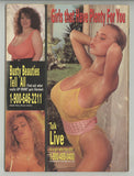Max Magazine Oct 1991 Busty Dusty, Nikki Knockers 100pg All D-Cup Models Big Boobs Girls Voluptuous Females M24719