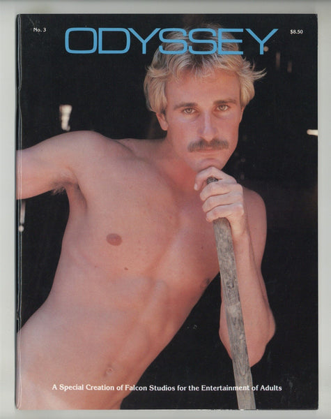 Odyssey 1978 Falcon Studio Dick Fisk 52p Sky Dawson Bisonnes Gay Magazine M24768