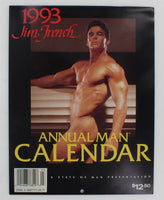 1993 Annual Man 12 Month Calendar Jim French Colt Studios 28pgs Gay Physique M25529