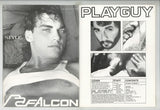 Playguy 1983 Phil Flasche, James McCaslin, Nova Studios 48pg Gay Magazine M25009