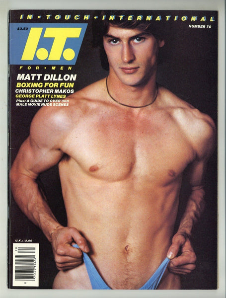 In Touch 1982 Tom Of Finland, George Platt Lynes 100pg Matt Dillon Gay Magazine M25014