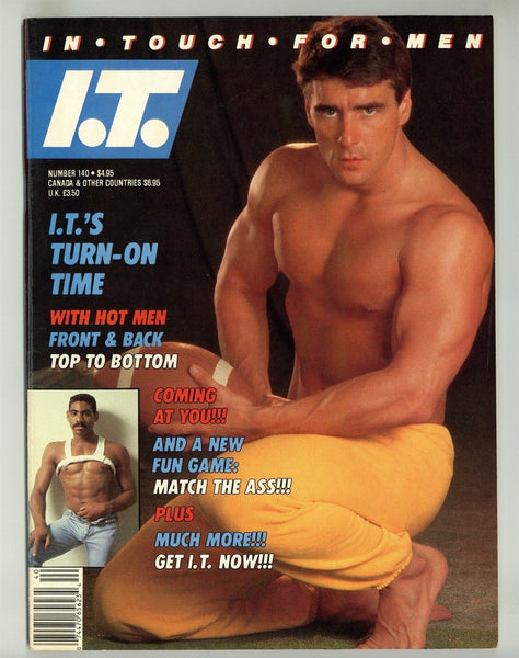 In Touch 1988 Jon Vincent, Scott Danfield Vintage 100pg Vintage Gay Magazine M25020