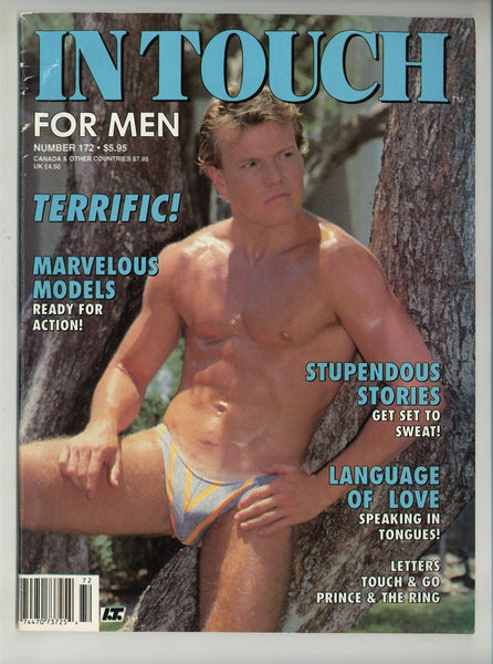 In Touch 1991 Steven Gibson, John Keno, Bren Burton 84pgs Gay Pinup Magazine M25026