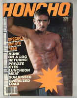 Honcho 1986 Mavety, Surge Studios, Jason Steele 98pgs Vintage Leather Gay Magazine M25030