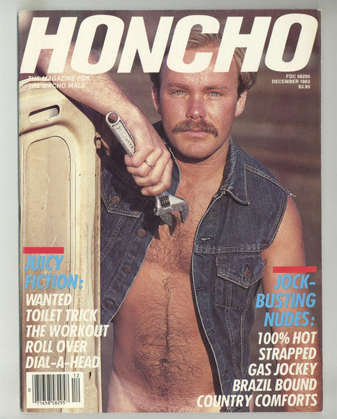 Honcho 1983 Nick Rodgers Beefcake Leathermen 98pgs Kristen Bjorn Gay Magazine M25034