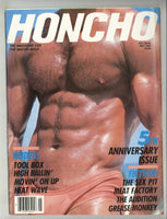 Honcho 1983 Zeus Studio, Kristen Bjorn 98pgs Gay Beefcake Pinups Magazine M25048