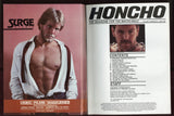 Honcho 1982 Marty Kiker, Bisonnes, Falcon, Zeus 82pgs Don Lawrence, John Preston Gay Leather Magazine M25049