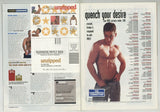 Unzipped 1999 Ryan Idol Axel Garrett 58pg Aaron Austin Gay Pinup Magazine M24647