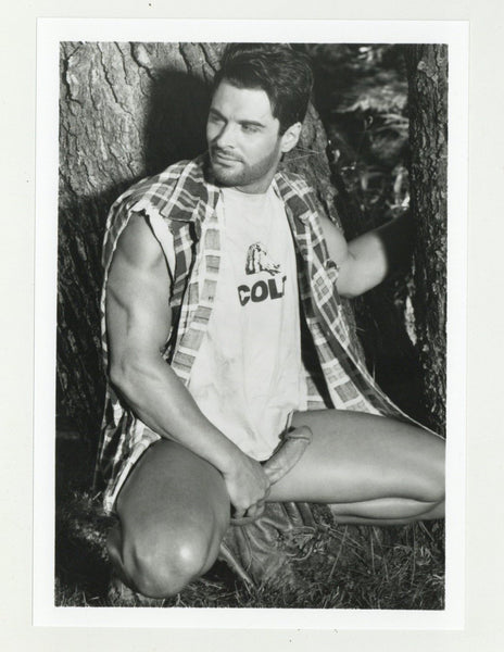 Ken Marcus/Nick McCoy 1997 Colt Studio Bulging Biceps 5x7 Jim French Gay Nude Photo J10885