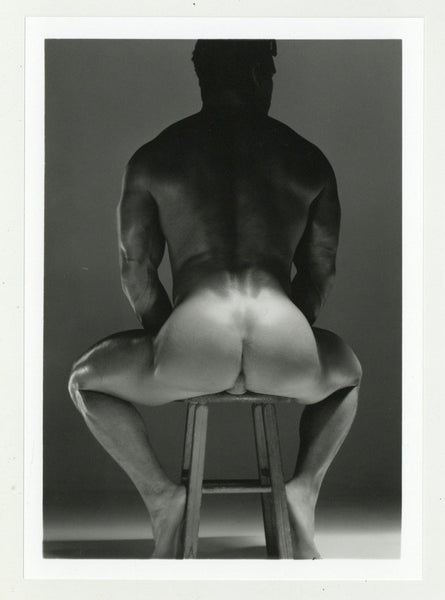 Chad Bannon/Dusty Manning 1997 Colt Studio Rear View 5x7 Jim French Gay Nude Photo J10890