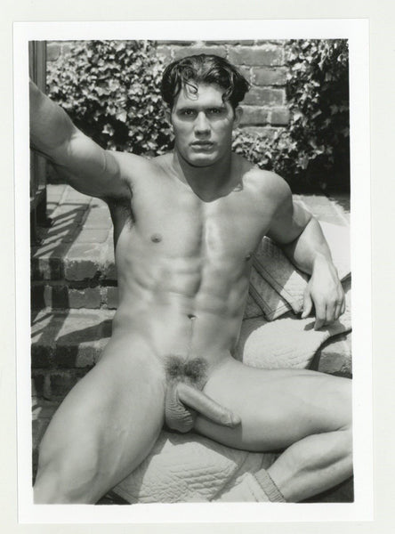 Chad Bannon/Dusty Manning 1997 Colt Studios Smoking Hot Beefcake Hunk 5x7 Jim French Gay Photo J10896