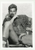 Anthony Page 1999 Colt Hairy Muscular Beefcake 5x7 Teddy Bear Jim French Gay Photo J10898