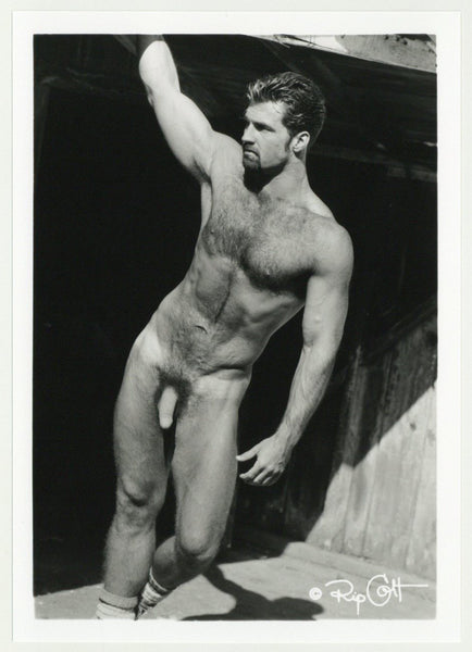 Anthony Page 1999 Colt Studio Buff Beefcake 5x7 Hairy Hunk Jim French Gay Nude Photo J10916