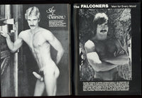 Black & White 1978 Big Ben, Sky Dawson 48pgs Falcon Studios Magazine Interracial Gay Hard Sex M25077