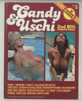 Candy & Uschi 1978 Candy Samples, Uschi Digard Models 48pgs Vintage Mature Women Big Boobs Magazine M25105
