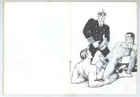 Tom of Finland 1st Ed Kake #19 Curious Captain 1975 DFT Publishing, Amsterdam Vintage Gay Comics M25132