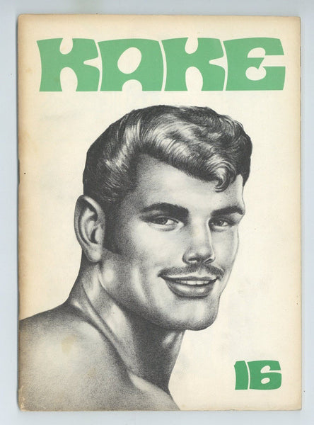 Kake #16 Tom of Finland 1975 First Edition DFT Publishing Amsterdam Vintage Gay Comics BDSM Leathermen M25131